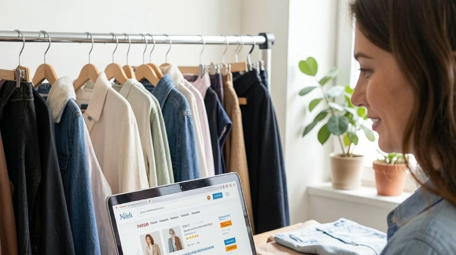 vendre des vêtements en ligne